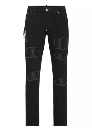 Philipp Plein Rock Star slim-cut jeans - Black