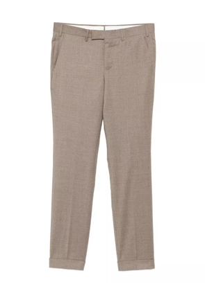 PT Torino cuffed wool trousers - Neutrals