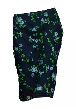 Vivetta floral-print pencil skirt - Blue