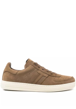 TOM FORD panelled sneakers - Brown