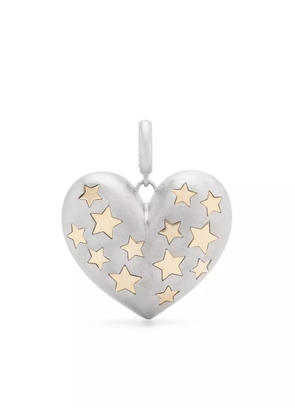 Lauren Rubinski 14kt gold Paulette pendant - Silver