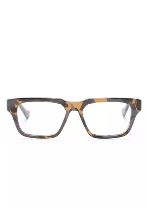 Gucci Eyewear GG09630 square-frame glasses - Brown