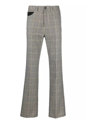 Marni Prince of Wales straight leg trousers - Black