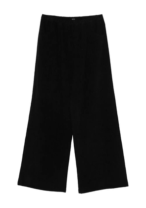 Apuntob textured straight trousers - Black