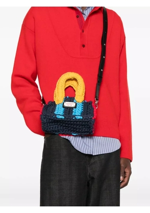 Charles Jeffrey Loverboy small cotton tote bag - Blue