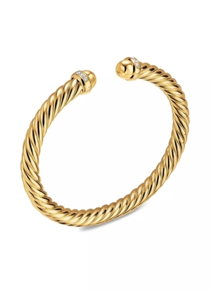 David Yurman 18K yellow gold Cablespira® Flex diamond bracelet