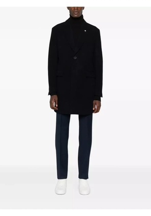 Manuel Ritz Nuvola single-breasted coat - Blue