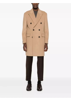 Manuel Ritz double-pleat trousers - Brown