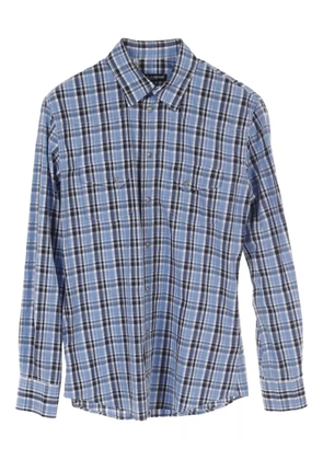 Dolce & Gabbana Pre-Owned 2020s checked cotton shirt - Blue