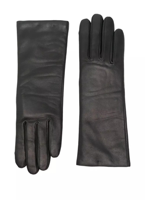 Agnelle Christina leather gloves - Black