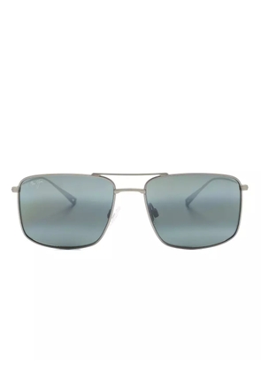 Maui Jim Aeko square-frame sunglasses - Silver