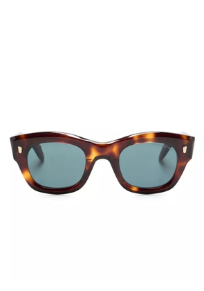Cutler & Gross 9261 geometric-frame sunglasses - Brown