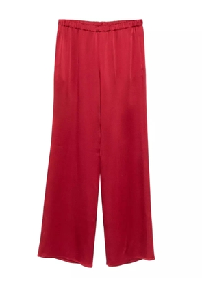 Antonelli elasticated straight trousers - Red