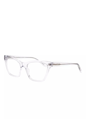 Balenciaga Eyewear cat-eye glasses - White