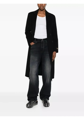 ERMANNO FIRENZE double-breasted coat - Black