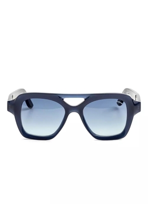 Lapima Samuel geometric-frame sunglasses - Blue