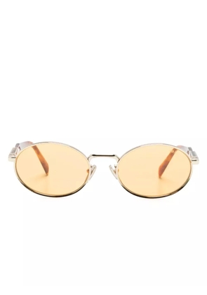 Prada Eyewear round-frame tinted sunglasses - Gold