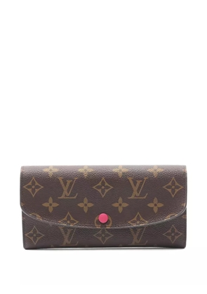 Louis Vuitton Pre-Owned 2016 Emily monogram bifold wallet - Brown