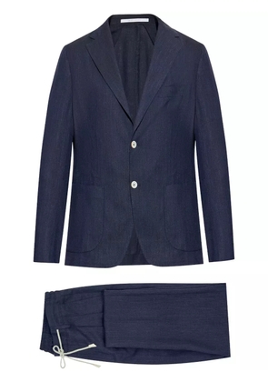 Eleventy single-breasted suit - Blue