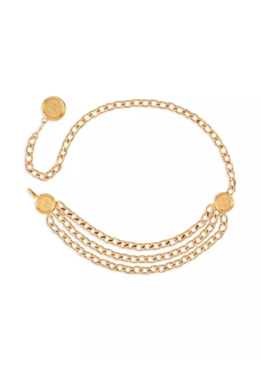 CHANEL Pre-Owned 1980s chain belt - Gold