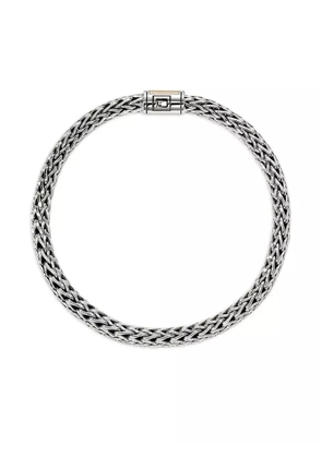 John Hardy 14K yellow gold and sterling silver Icon bracelet