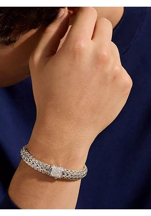 John Hardy sterling silver Icon diamond bracelet