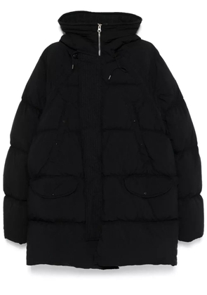 Ten C puffer parka coat - Black