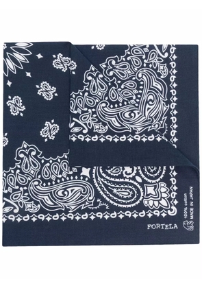 Fortela Pacey cotton bandana - Blue