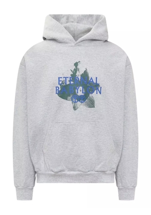 Babylon LA graphic print hoodie - Grey