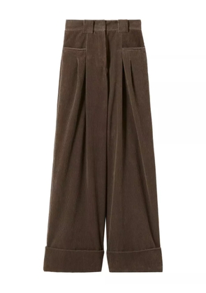 Claudie Pierlot pleated trousers - Brown