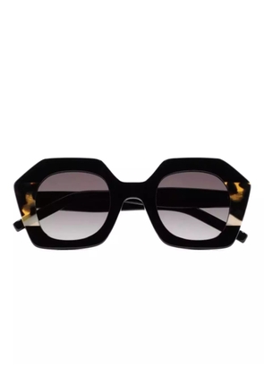 Kaleos Pavicic geometric sunglasses - Black