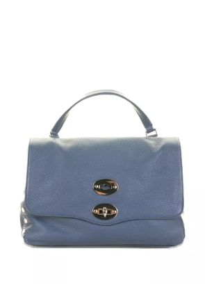Zanellato small Postina leather tote bag - Blue