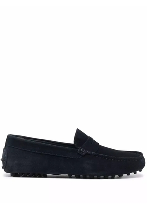 Scarosso Michael suede loafers - Blue