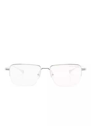 DITA Lancier rectangle-frame glasses - Silver