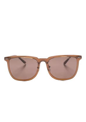 Emporio Armani square-frame sunglasses - Brown