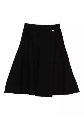 LIU JO logo-charm mini skirt - Black