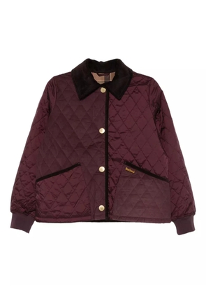 Barbour quilted coat - Red