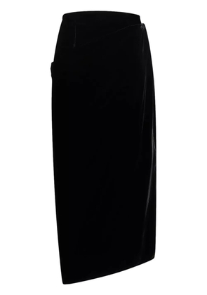 ETRO velvet midi skirt - Black