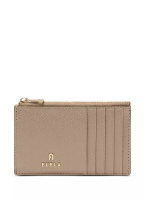 Furla logo-plaque wallet - Neutrals
