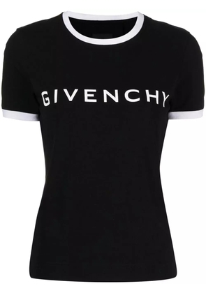 Givenchy logo-print cotton T-Shirt - Black