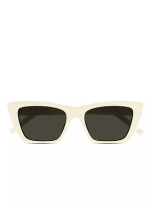 Saint Laurent Eyewear square-frame sunglasses - Neutrals