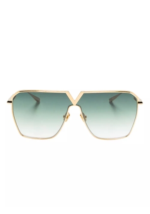 VALENTINO GARAVANI EYEWEAR V-Goldshield sunglasses