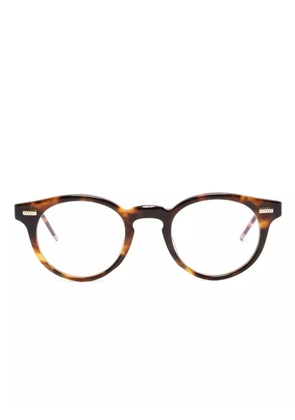 Thom Browne Eyewear tortoiseshell round-frame glasses