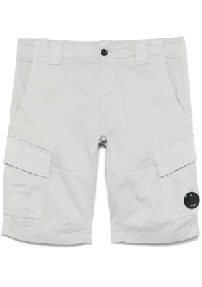 C.P. Company Sateen cargo shorts - Grey