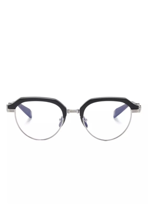 Balmain Eyewear oval-frame glasses - Black