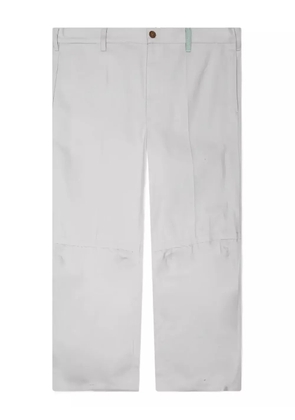 Marni cotton-blend trousers - White