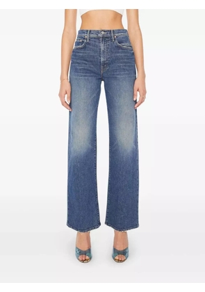 MOTHER The Lasso Sneak distressed jeans - Blue