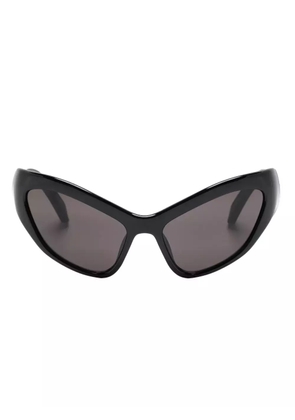 Balenciaga Eyewear oversize-frame sunglasses - Black
