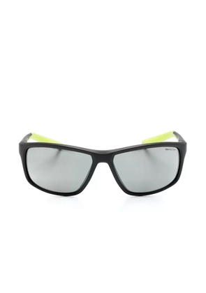 Nike Adrenaline 22 rectangle-frame sunglasses - Black