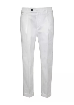 Low Brand pleated trousers - White